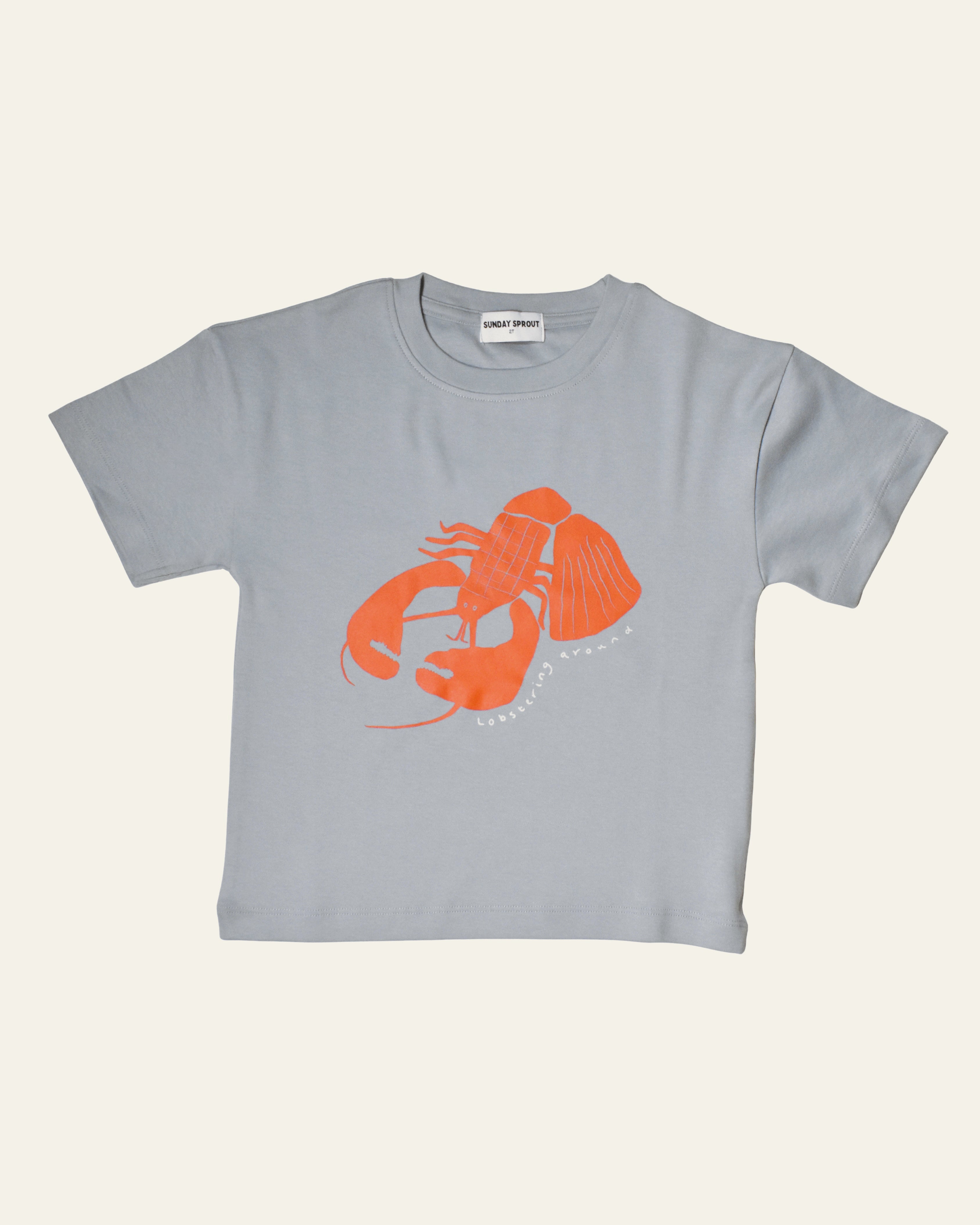Lobstering Around Organic Cotton Tee