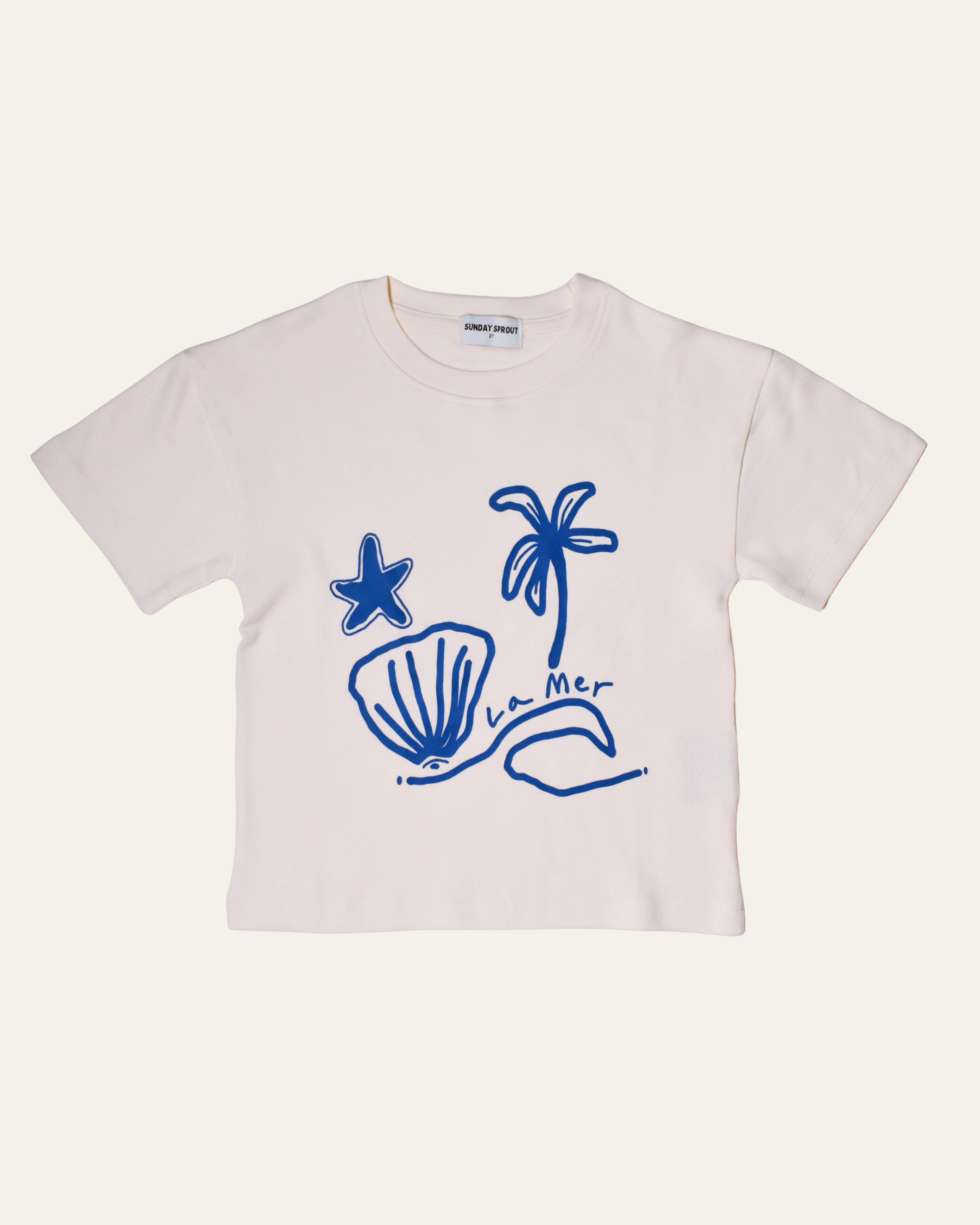 "The Sea" Organic Cotton Tee