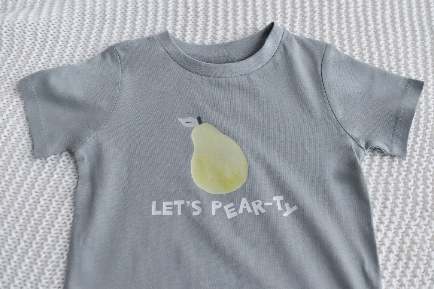 Let's Pear-ty Organic Tee
